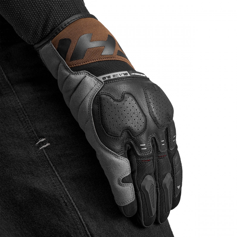 Gants de moto Shima Blaze 3.0 marron