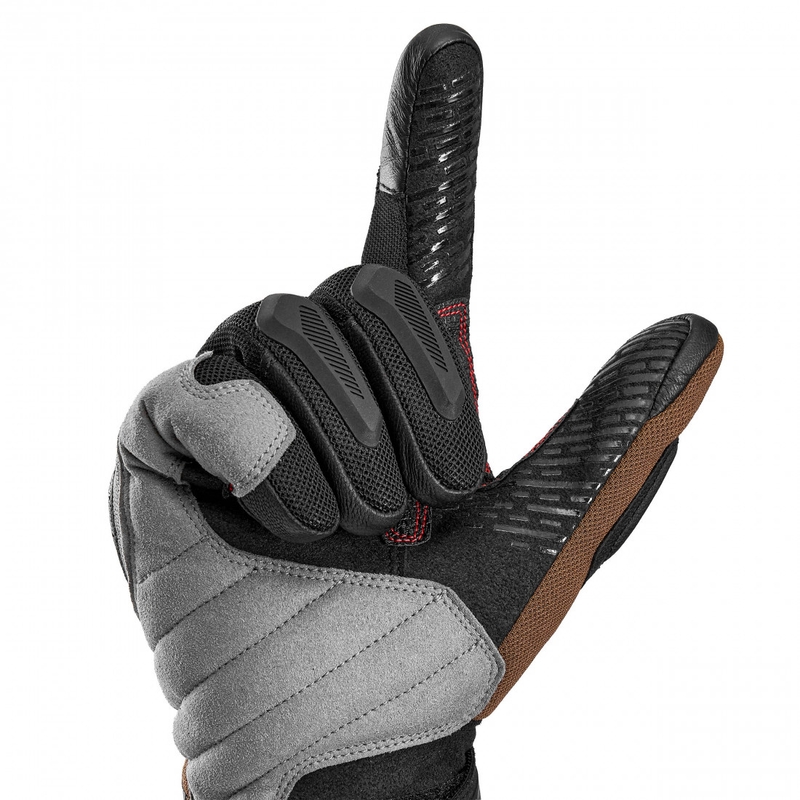 Gants de moto Shima Blaze 3.0 marron