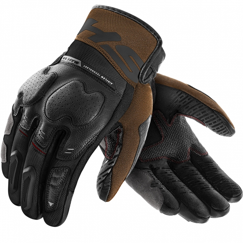 Gants de moto Shima Blaze 3.0 marron