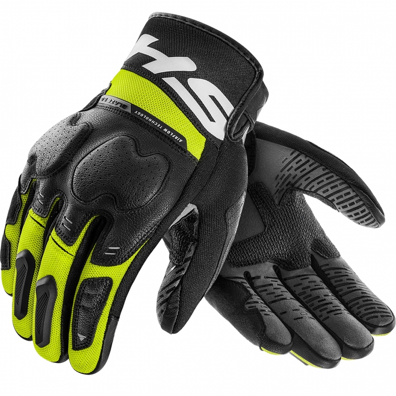 Gants de moto Shima Blaze 3.0 jaune fluo