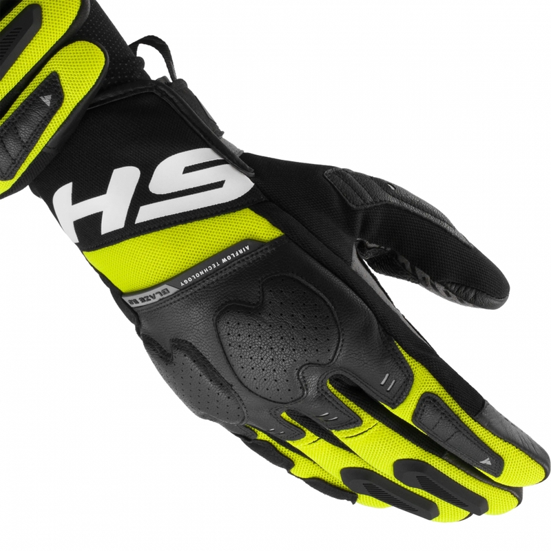 Gants de moto Shima Blaze 3.0 jaune fluo