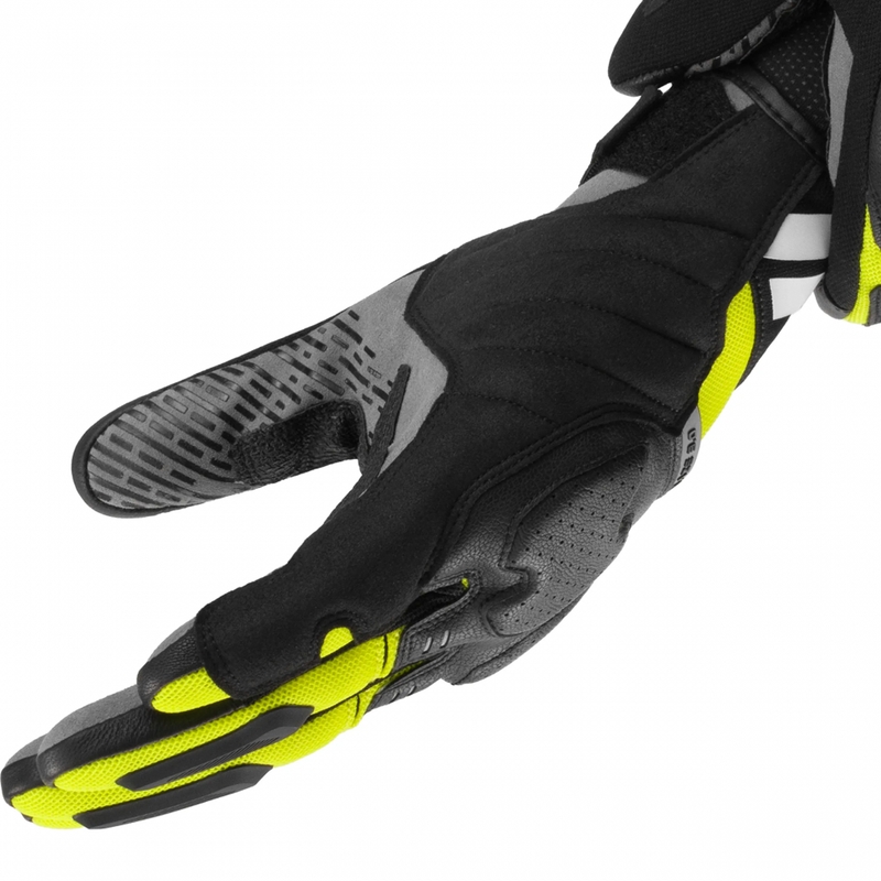 Gants de moto Shima Blaze 3.0 jaune fluo