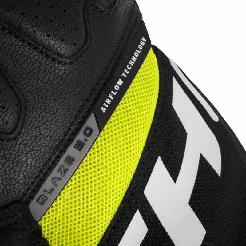 Gants de moto Shima Blaze 3.0 jaune fluo