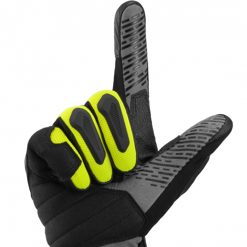 Gants de moto Shima Blaze 3.0 jaune fluo