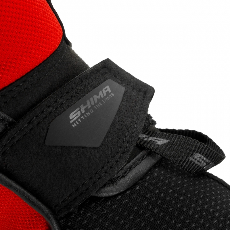 Gants de moto Shima Blaze 3.0 rouges