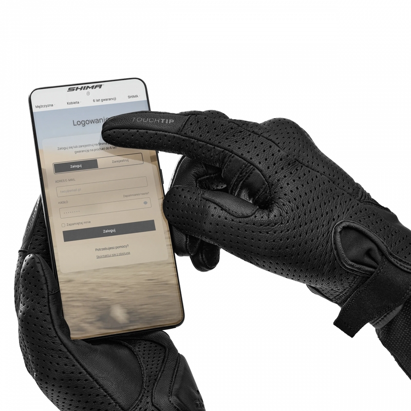 Gants de moto Shima Bullet 3.0 noirs