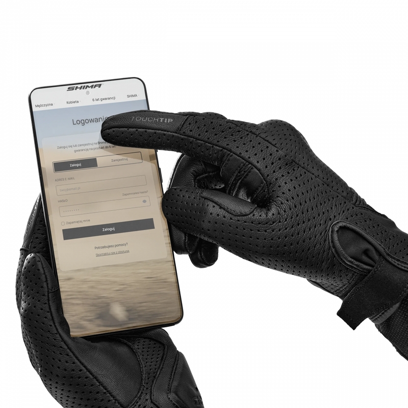Gants de moto pour femme Shima Bullet 3.0 noirs