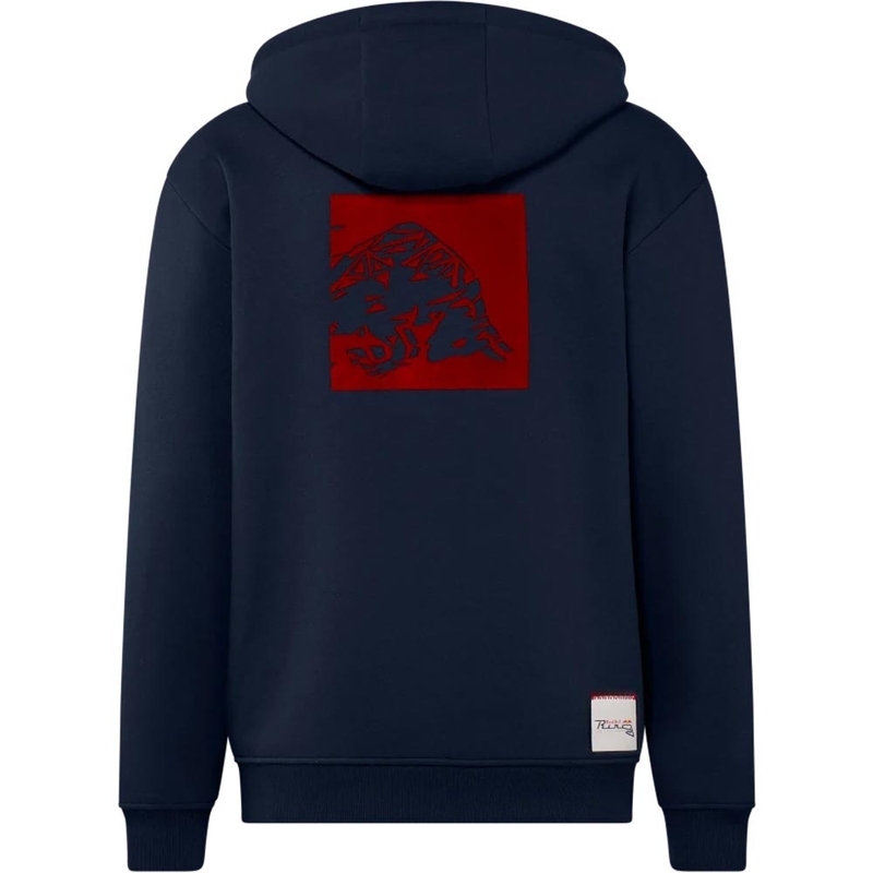 Sweat à capuche zippé Red Bull Racing Core F805 bleu