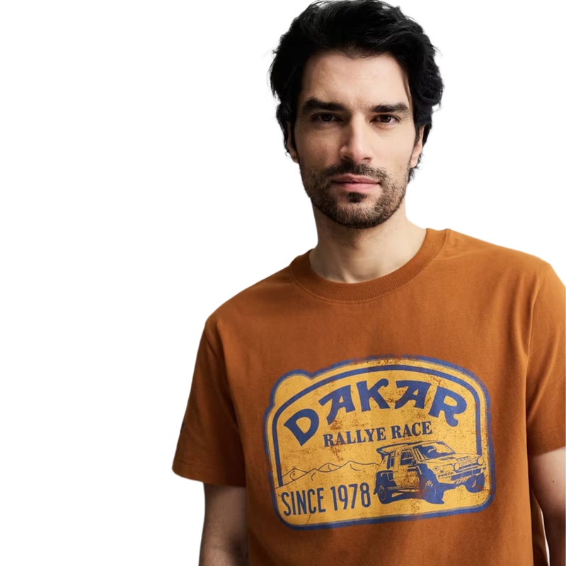 T-shirt marron Dakar Truck