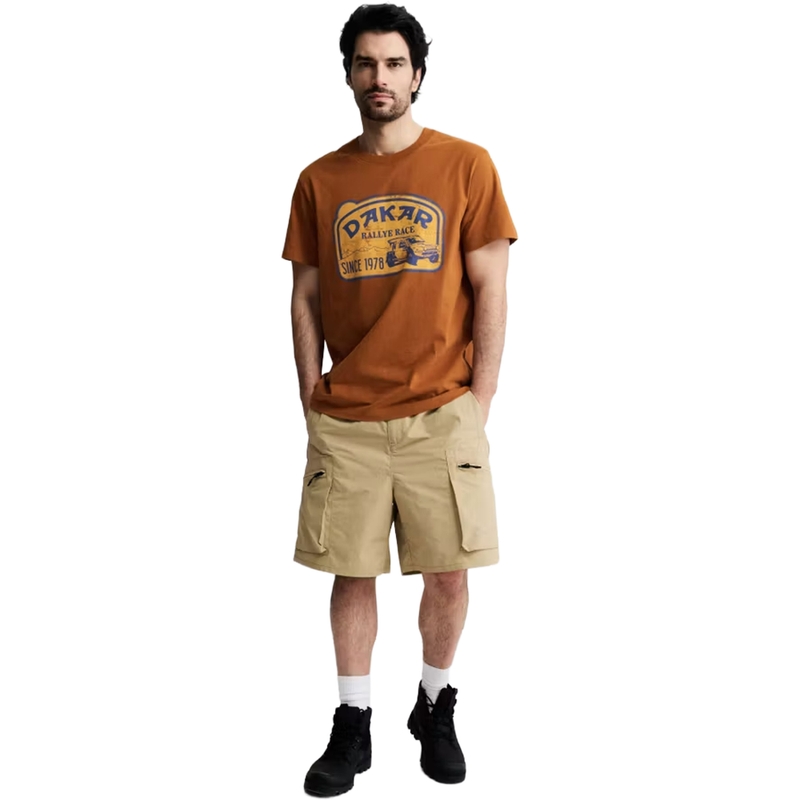 T-shirt marron Dakar Truck