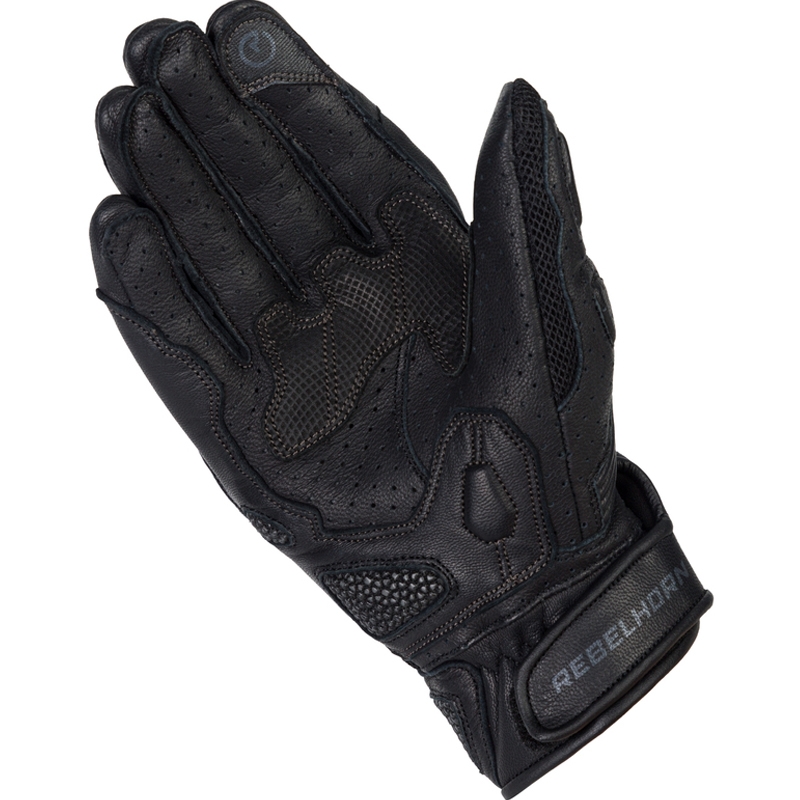 Gants de moto Rebelhorn Flux II pour femme Noir