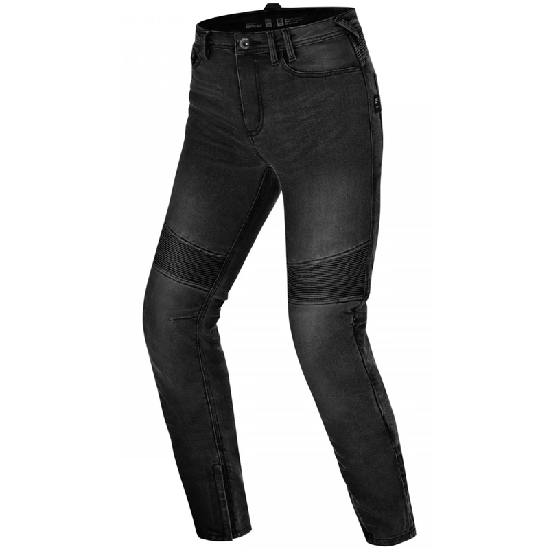 Jean moto long pour femme Shima Zenith noir