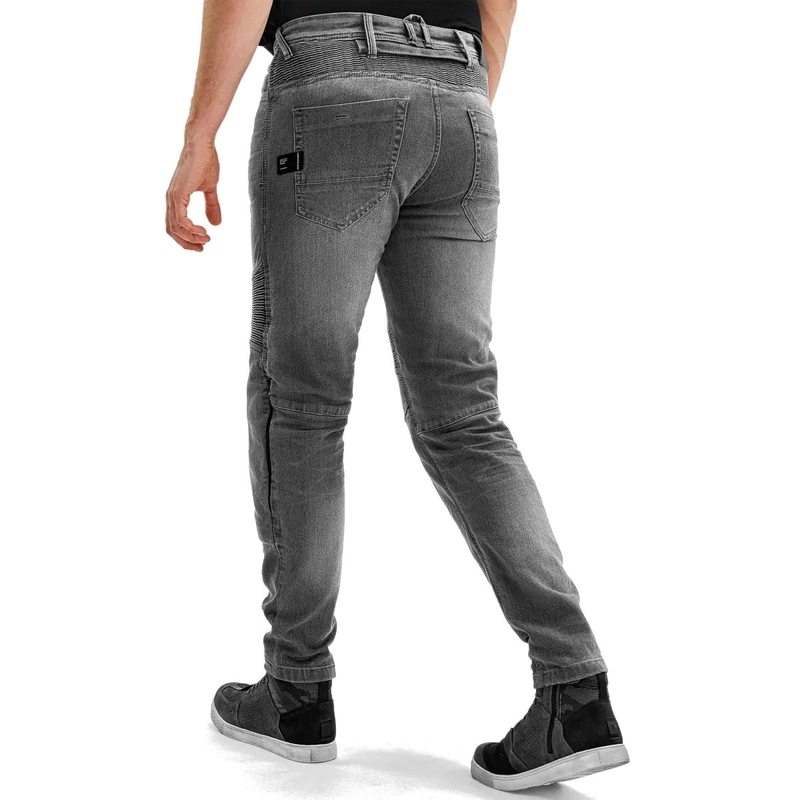 Jean de moto long gris Shima Zenith