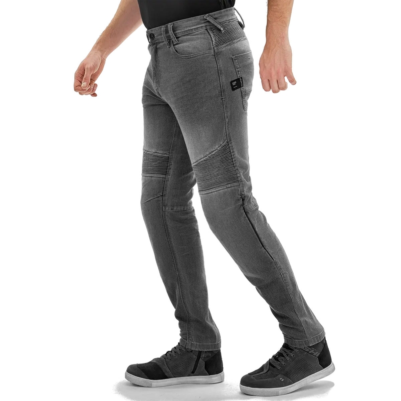 Jean de moto long gris Shima Zenith
