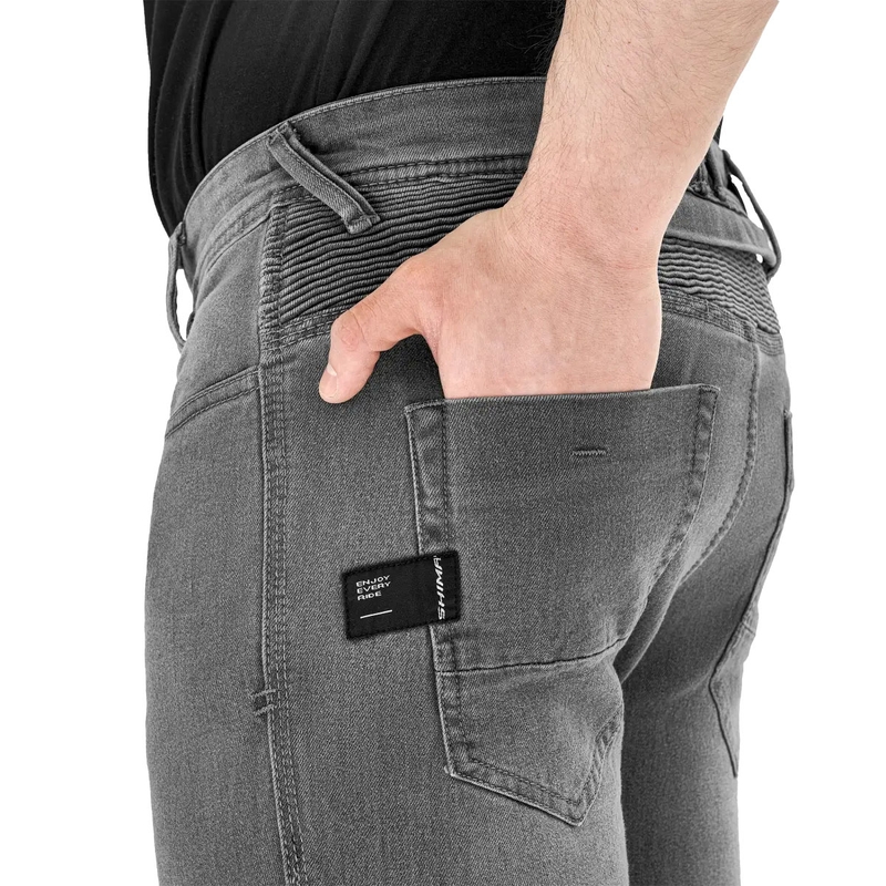 Jean de moto long gris Shima Zenith