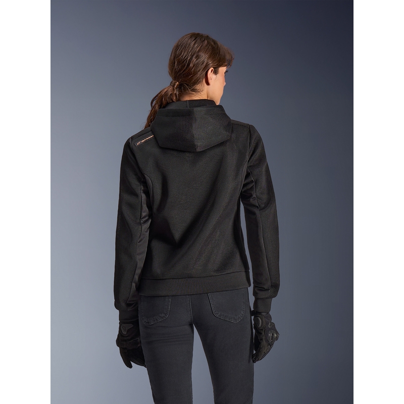 Blouson de moto Alpinestars Stella Chrome Superairflow pour femme, noir et cuivre