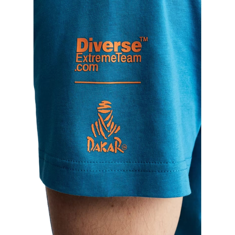 T-shirt bleu Dakar Logo 263