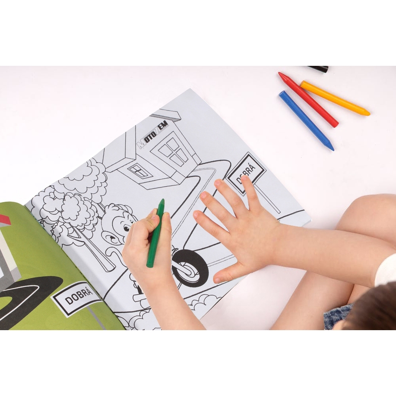 Page de coloriage MotoZem
