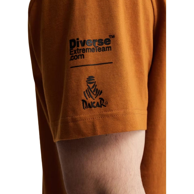 T-shirt marron Dakar Logo 263
