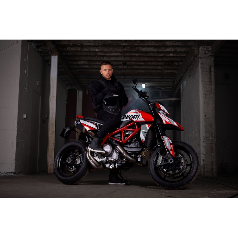 Veste de moto Oxford Armourlite AA Lockon noire
