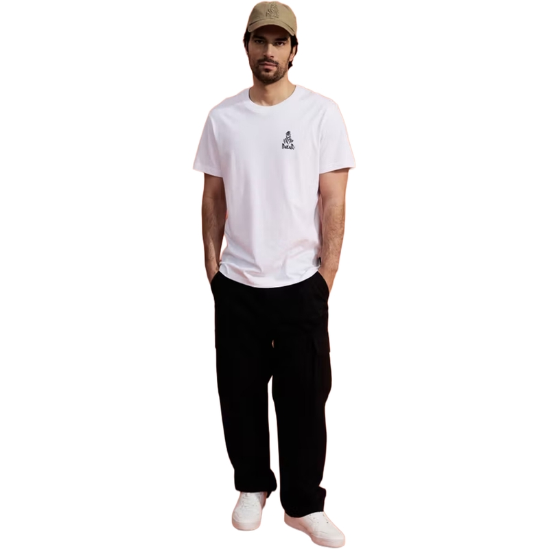 T-shirt blanc Dakar Logo SMW263