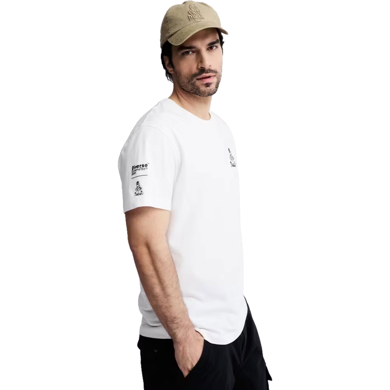 T-shirt blanc Dakar Logo SMW263