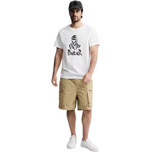 T-shirt blanc Dakar Logo W 263