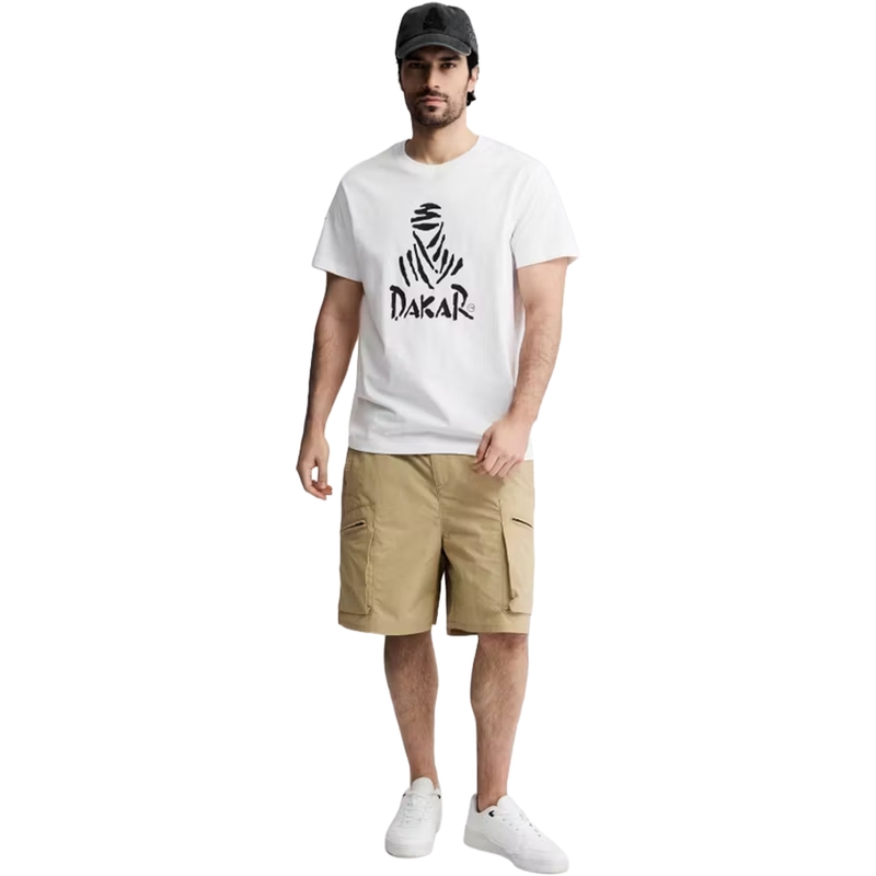 T-shirt blanc Dakar Logo W 263