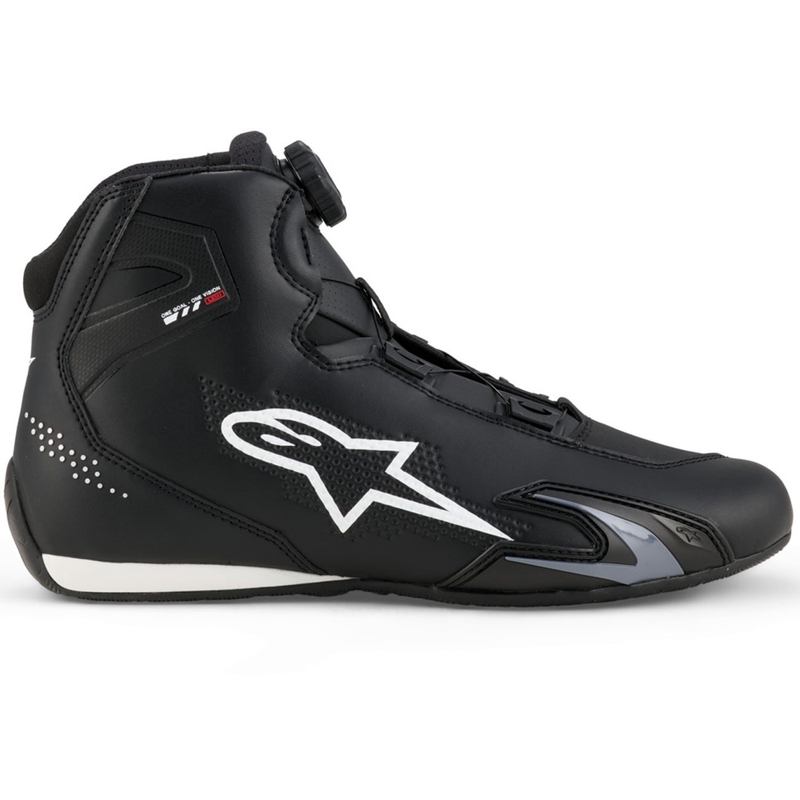 Bottes de moto Alpinestars Celer noires et blanches