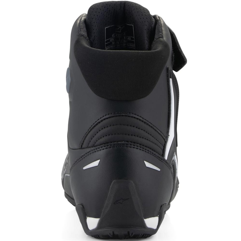 Bottes de moto Alpinestars Faster-4 noires et blanches
