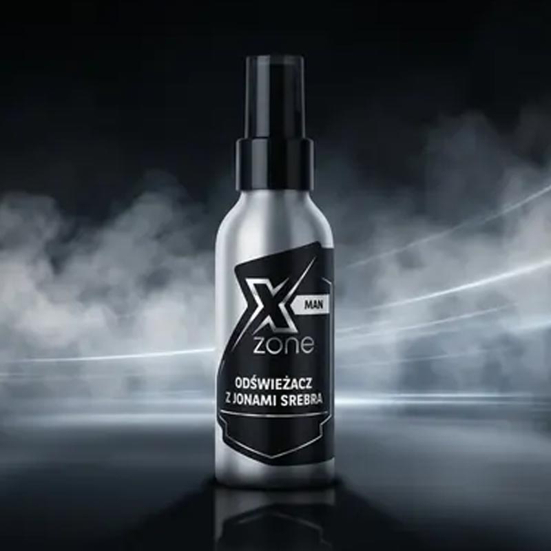 Rafraîchisseur d'air avec ions argent Xzone Man 100 ml