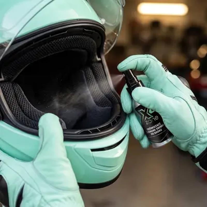 Rafraîchisseur d'intérieur de casque avec ions argentés 50 ml menthe
