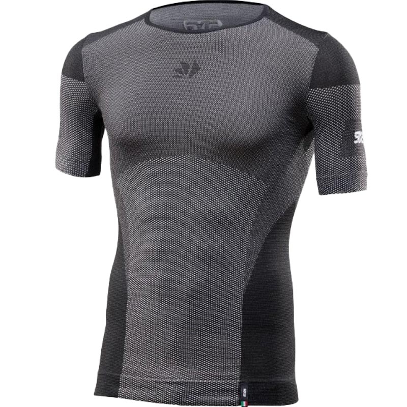T-shirt fonctionnel SIXS BT TS1L V2 noir carbone
