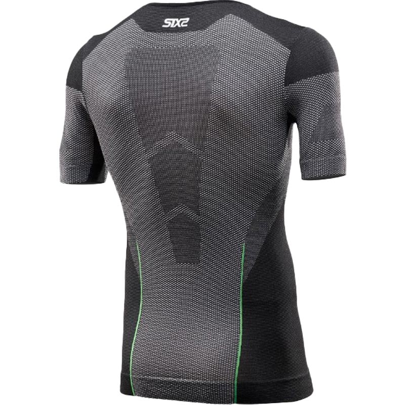 T-shirt fonctionnel SIXS BT TS1L V2 noir carbone