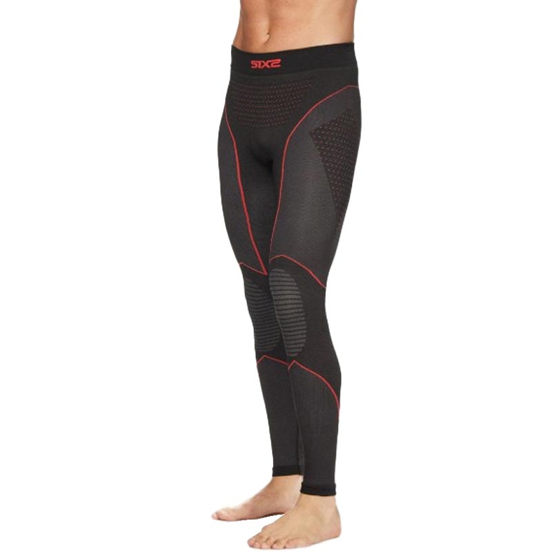 Sous-vêtements thermiques SIXS PNXW CU noir-rouge