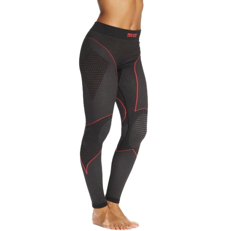 Sous-vêtements thermiques SIXS PNXW CU noir-rouge