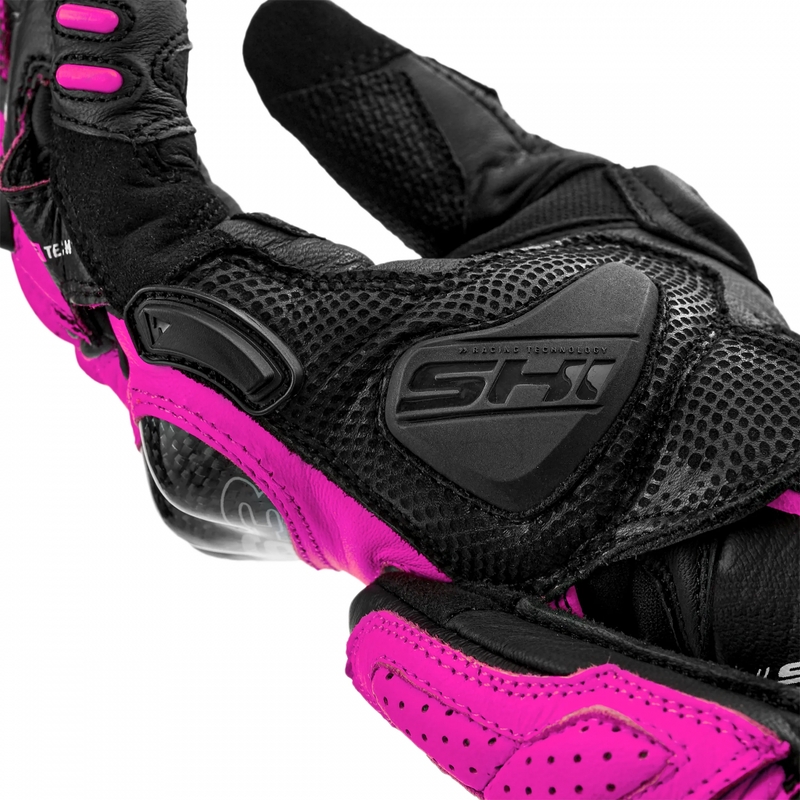 Gants de moto pour femmes Shima RS-3 roses
