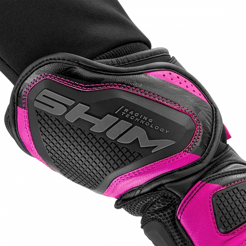 Gants de moto pour femmes Shima RS-3 roses