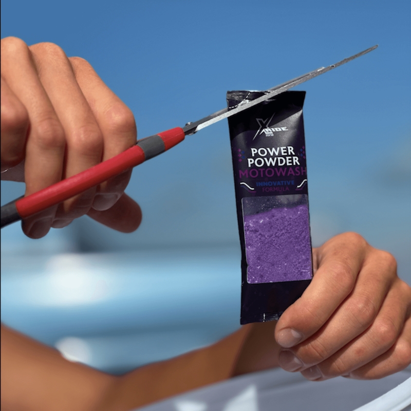 Shampoing en poudre pour motos XzoneRide® Power Powder-Moto Wash 60 g