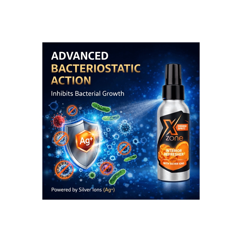 Désodorisant Xzone® aux ions d'argent, parfum orange, 100 ml