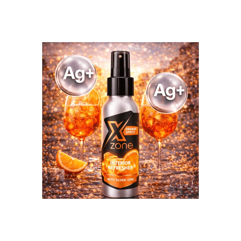 Désodorisant Xzone® aux ions d'argent, parfum orange, 100 ml