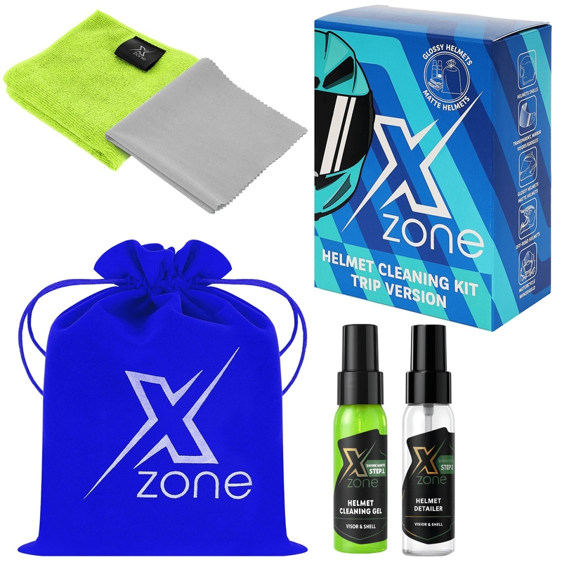Kit de nettoyage de casque Xzone® pour voyage