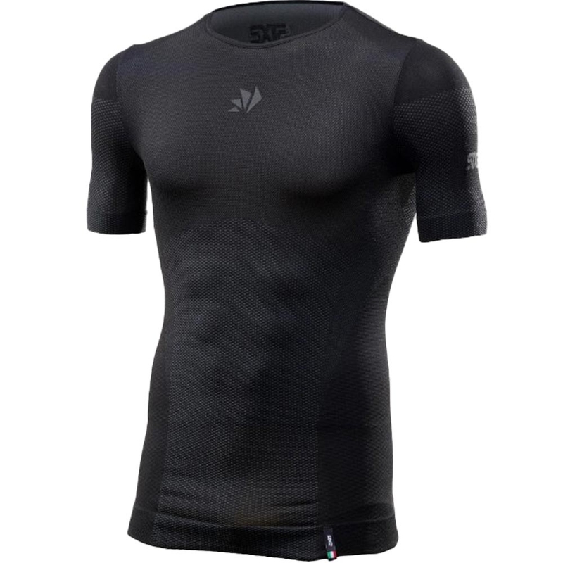 T-shirt fonctionnel SIXS BT TS1L V2 noir-gris foncé