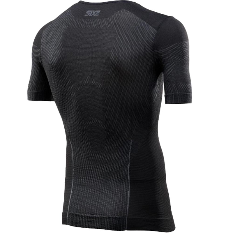 T-shirt fonctionnel SIXS BT TS1L V2 noir-gris foncé