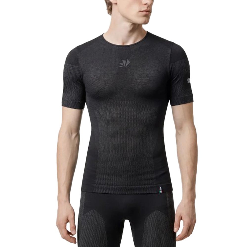 T-shirt fonctionnel SIXS BT TS1L V2 noir-gris foncé