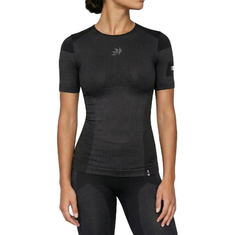 T-shirt fonctionnel SIXS BT TS1L V2 noir-gris foncé