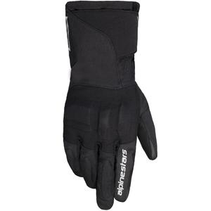 Gants de moto isolés Alpinestars WT-1 Drystar® noirs