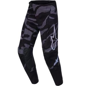 Pantalon de motocross Alpinestars Techstar édition limitée Beast Coast, gris-noir-orange