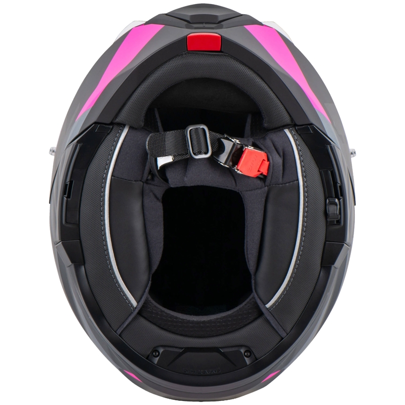 Casque modulable HJC i91 Carst MC8SF noir-rose