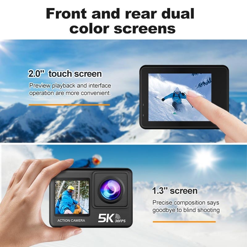 Caméra d'action MaxTo 5K V3